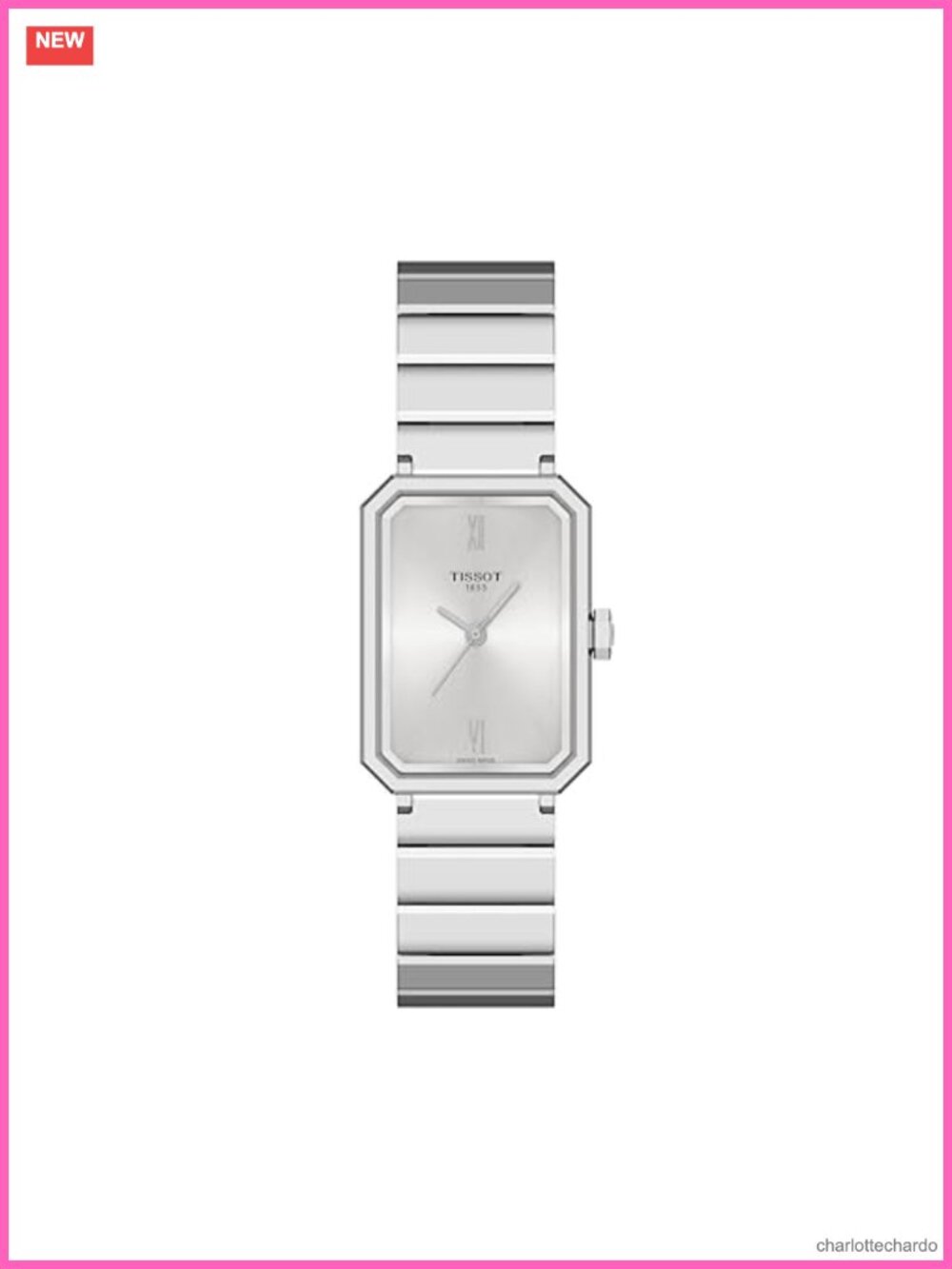 Tissot SRV Swiss Quartz 21.80mm Silver Dial Stainless Steel Watch